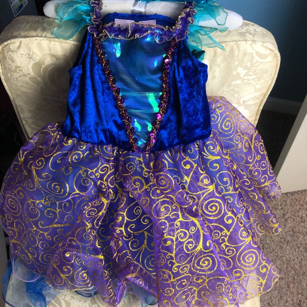Peacock dress